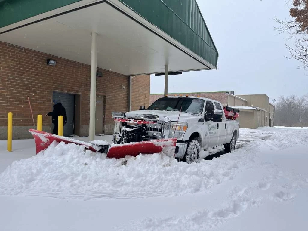 How to Minimize Ice Hazards on Commercial Lots